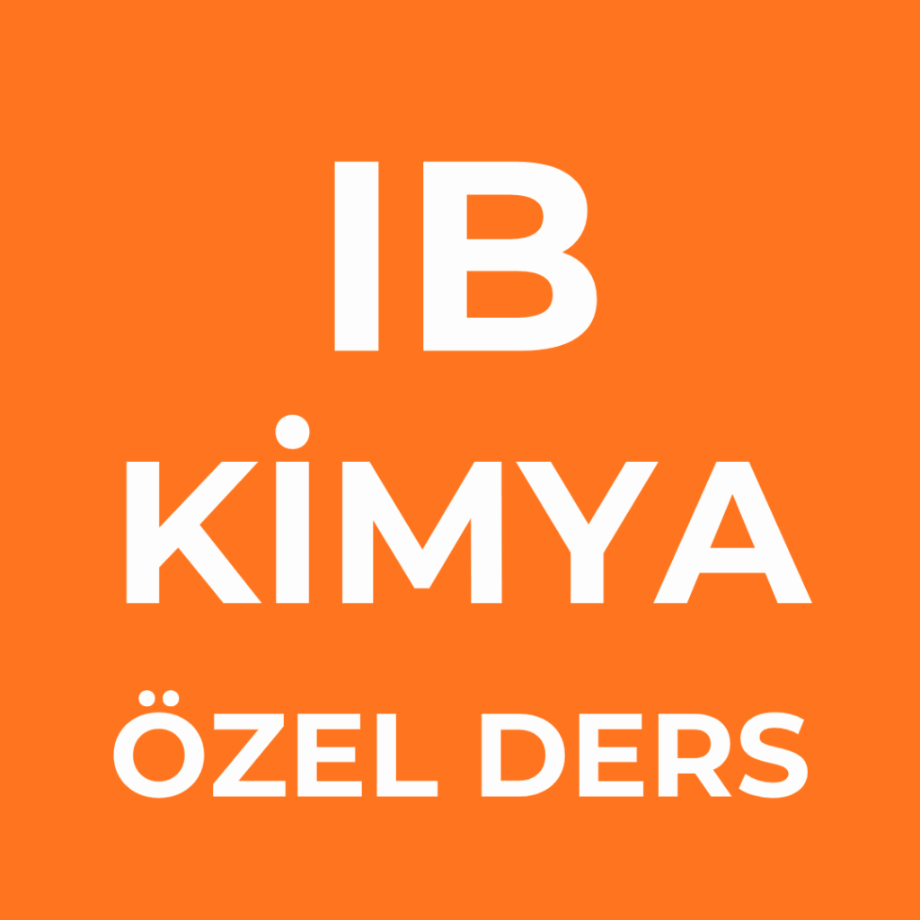 IB Kimya Özel Ders