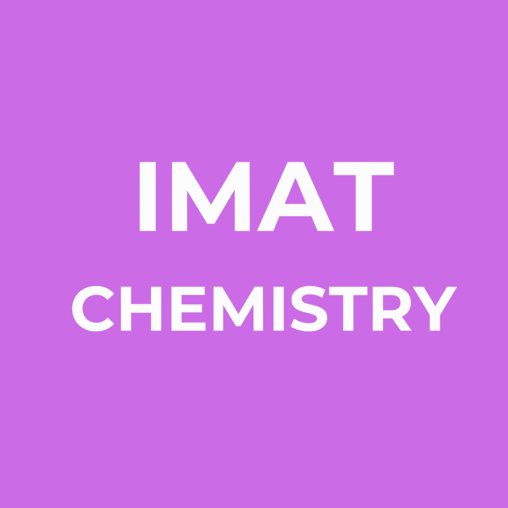 IMAT Kimya Özel Ders